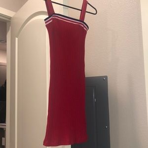 Silence + Noise ribbed tank dress